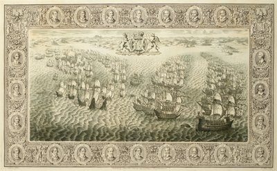 Armada, 1739 by John Pine